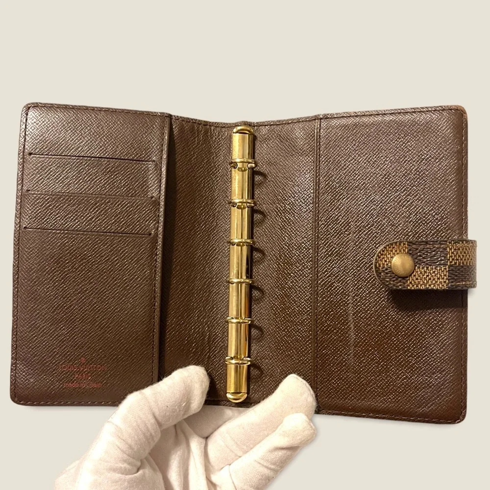 ✨SOLD✨Authentic Louis Vuitton Damier Ebene Agenda Cover PM - Picture 7 of 10